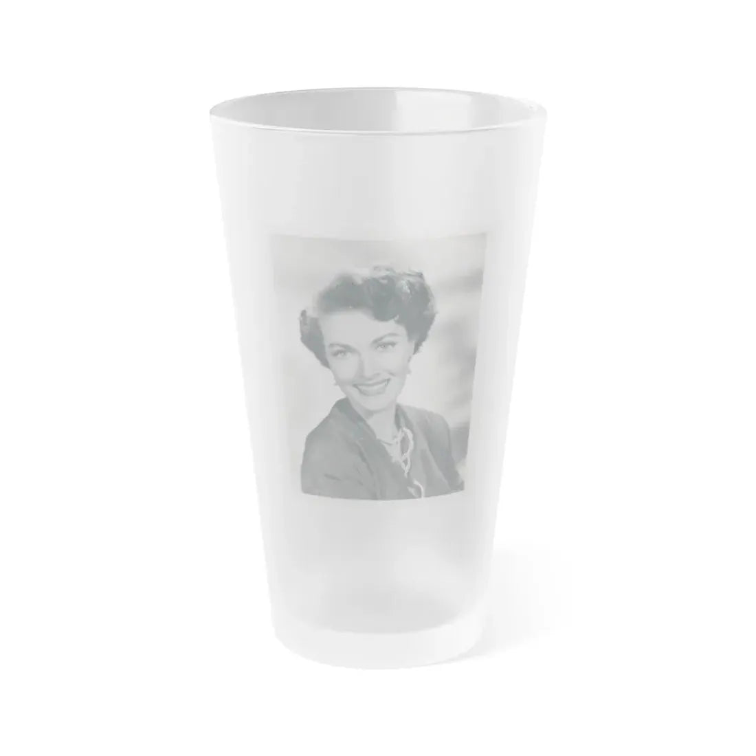 Paula Raymond #041 (Vintage Female Icon) Frosted Pint Glass 16oz 16oz Frosted - Go Mug Yourself