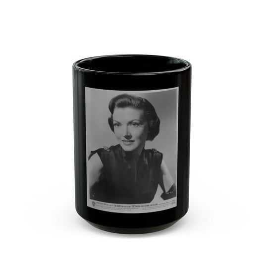 Paula Raymond #05 (Vintage Female Icon) Black Coffee Mug-15oz-Go Mug Yourself