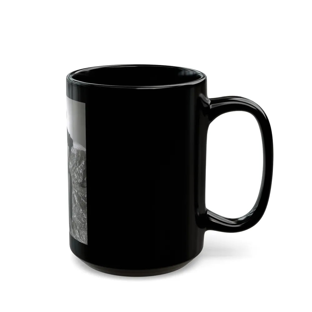 Paula Raymond #08 (Vintage Female Icon) Black Coffee Mug-Go Mug Yourself