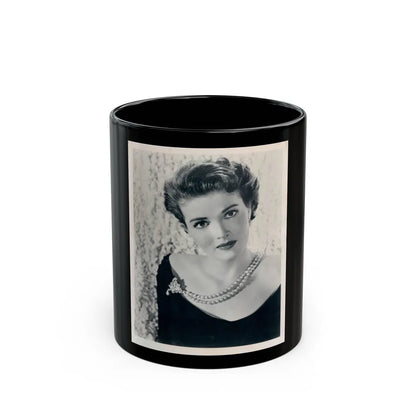 Paula Raymond #11 (Vintage Female Icon) Black Coffee Mug-11oz-Go Mug Yourself