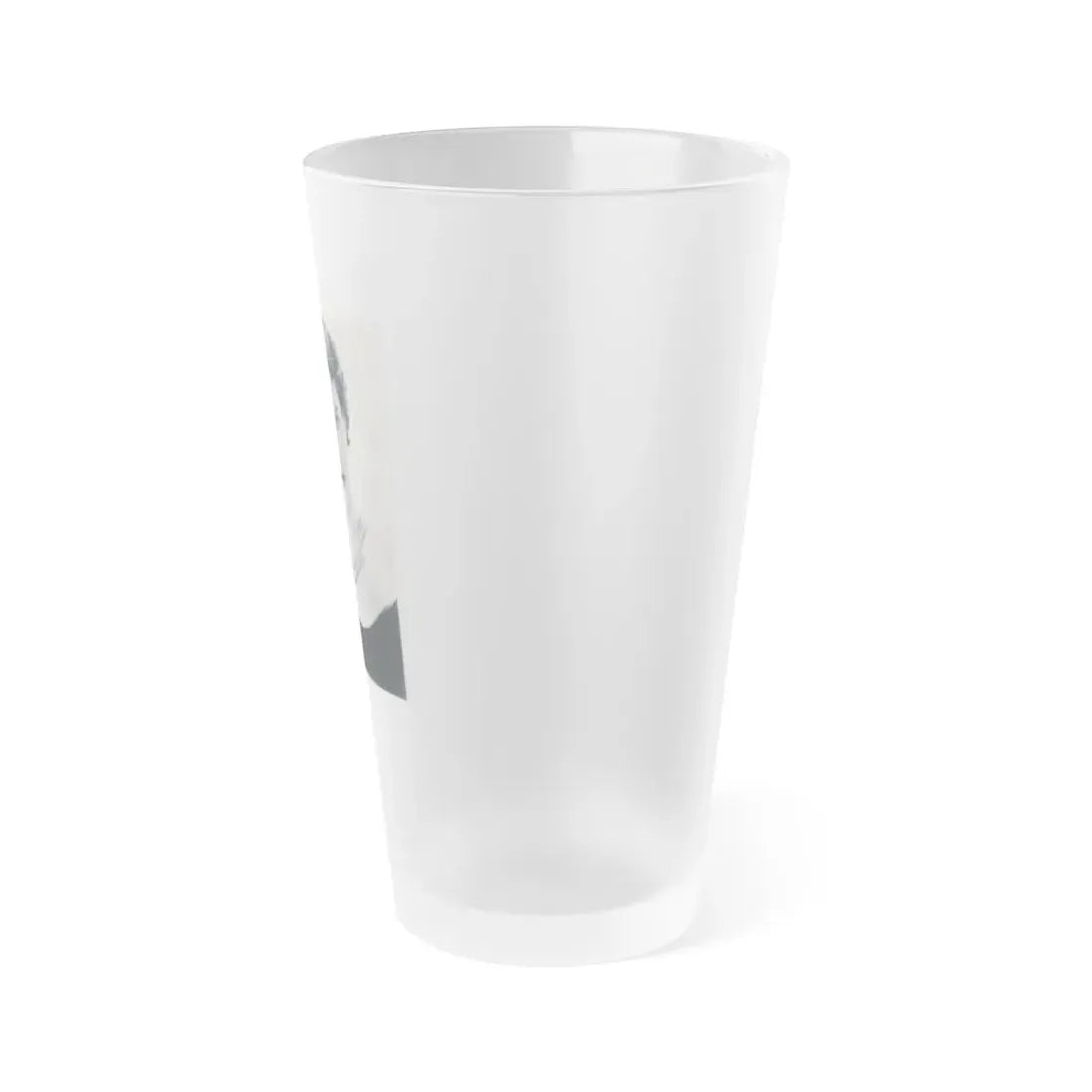 Paula Raymond #11 (Vintage Female Icon) Frosted Pint Glass 16oz - Go Mug Yourself