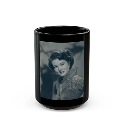 Paula Raymond #23 (Vintage Female Icon) Black Coffee Mug-15oz-Go Mug Yourself