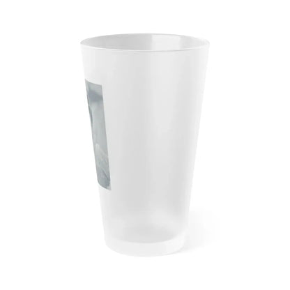 Paula Raymond #23 (Vintage Female Icon) Frosted Pint Glass 16oz - Go Mug Yourself