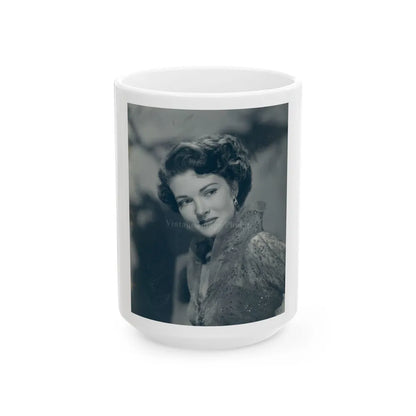 Paula Raymond #23 (Vintage Female Icon) White Coffee Mug-15oz-Go Mug Yourself