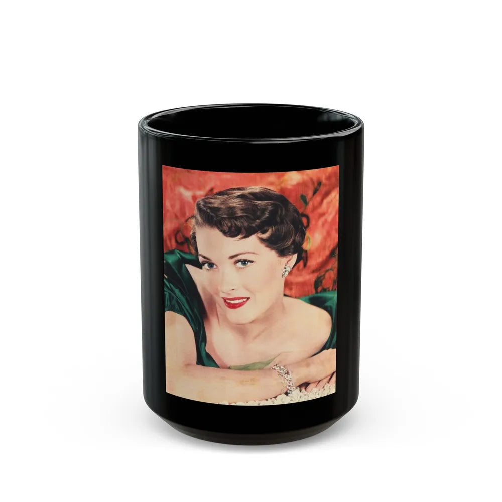 Paula Raymond #31 (Vintage Female Icon) Black Coffee Mug-15oz-Go Mug Yourself