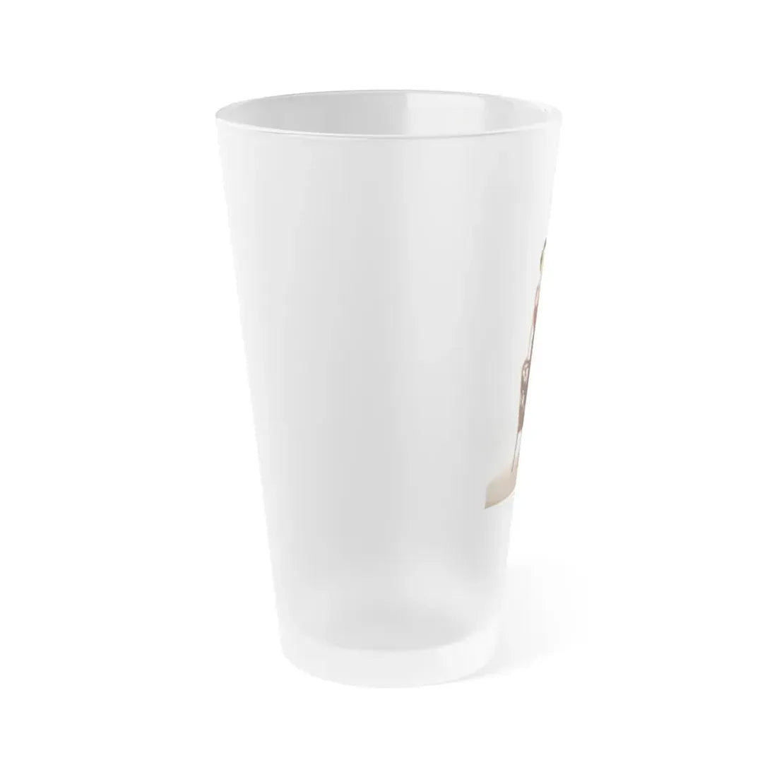Paula Raymond #33 (Vintage Female Icon) Frosted Pint Glass 16oz - Go Mug Yourself