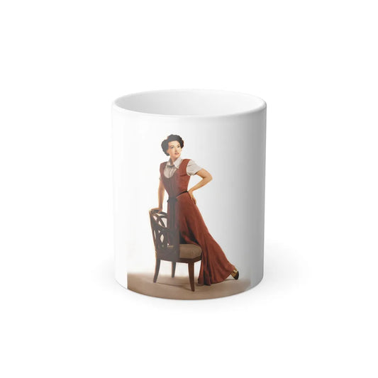 Paula Raymond #33 (Vintage Female Icons) Color Changing Mug 11oz-Go Mug Yourself