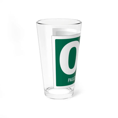 Paulding County OH template (Ohio) (Road Sign) Pint Glass 16oz - Go Mug Yourself