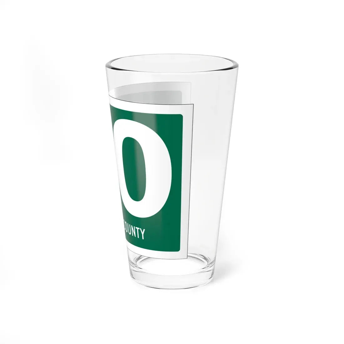 Paulding County OH template (Ohio) (Road Sign) Pint Glass 16oz - Go Mug Yourself
