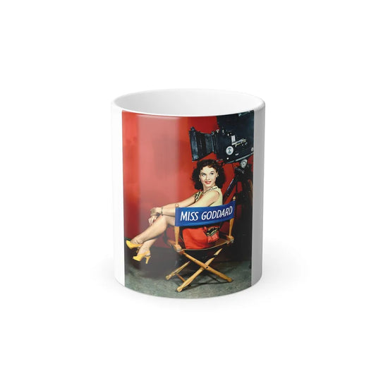 Paulette Goddard #138 (Vintage Female Icons) Color Changing Mug 11oz-Go Mug Yourself