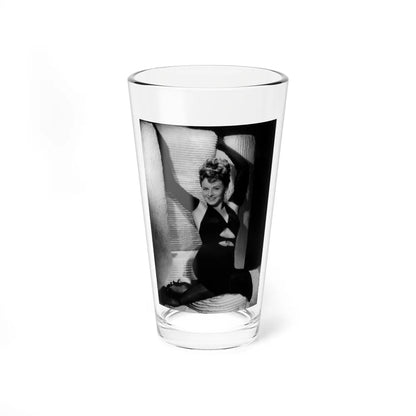 Paulette Goddard #139 (Vintage Female Icon) Pint Glass 16oz-16oz-Go Mug Yourself