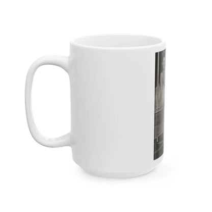 Paulette Goddard #140 - Physical Culture Pocket Mag. Oct. '46 - 1 B&W Photo (Vintage Female Icon) White Coffee Mug - Go Mug Yourself