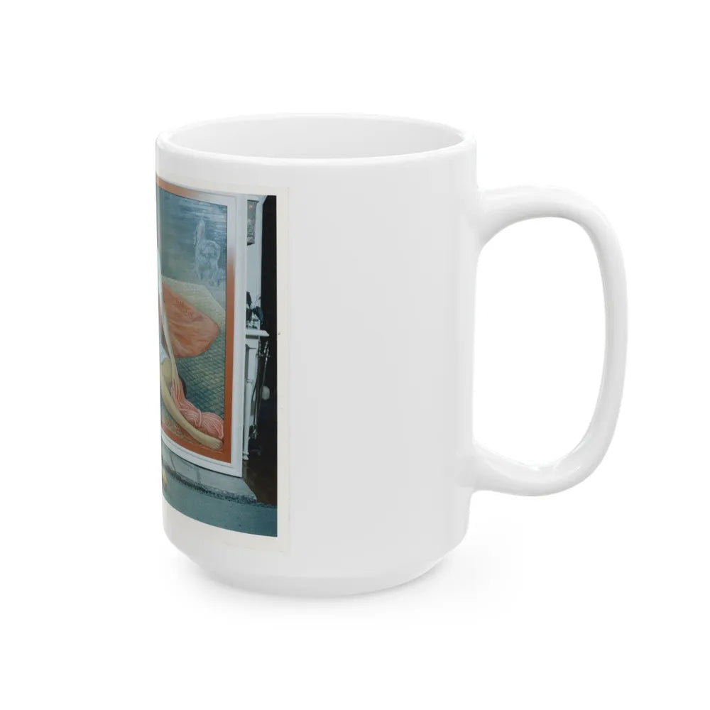 Paulette Goddard #142 (Vintage Female Icon) White Coffee Mug-Go Mug Yourself