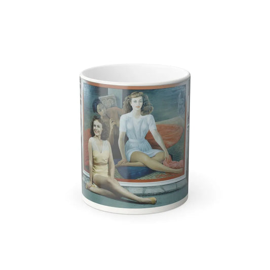 Paulette Goddard #142 (Vintage Female Icons) Color Changing Mug 11oz-Go Mug Yourself