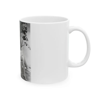 Paulette Goddard #150 (Vintage Female Icon) White Coffee Mug-Go Mug Yourself