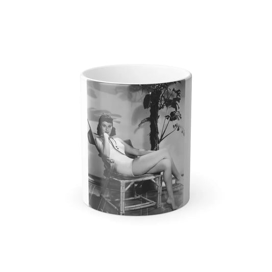 Paulette Goddard #150 (Vintage Female Icons) Color Changing Mug 11oz-11oz-Go Mug Yourself