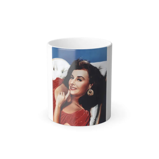 Paulette Goddard #152 (Vintage Female Icons) Color Changing Mug 11oz-11oz-Go Mug Yourself