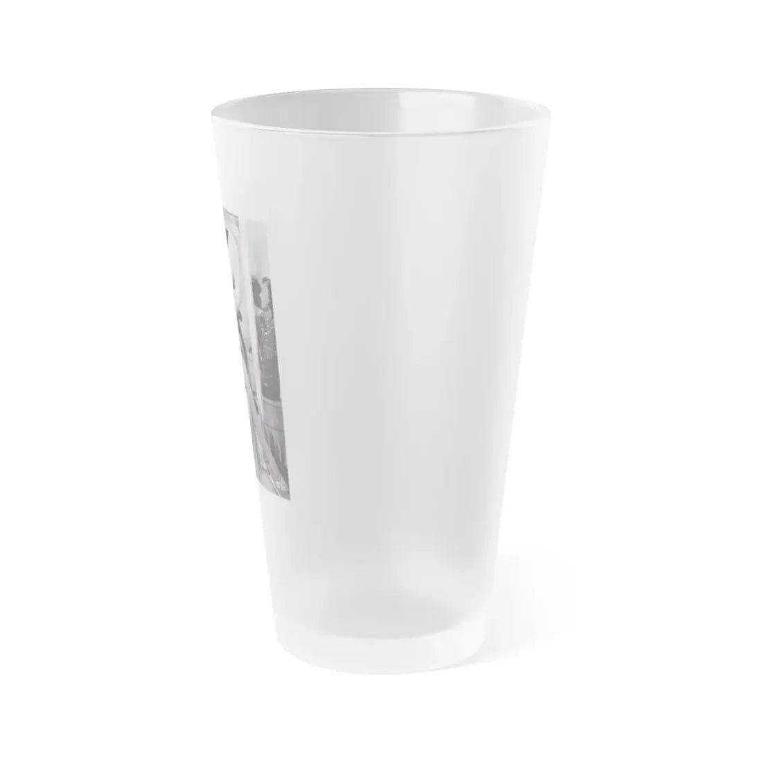 Paulette Goddard #155 (Vintage Female Icon) Frosted Pint Glass 16oz - Go Mug Yourself
