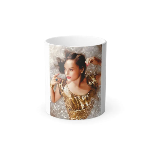 Paulette Goddard #160 (Vintage Female Icons) Color Changing Mug 11oz-11oz-Go Mug Yourself