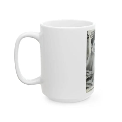 Paulette Goddard #162 - Shampoo Add (Vintage Female Icon) White Coffee Mug - Go Mug Yourself