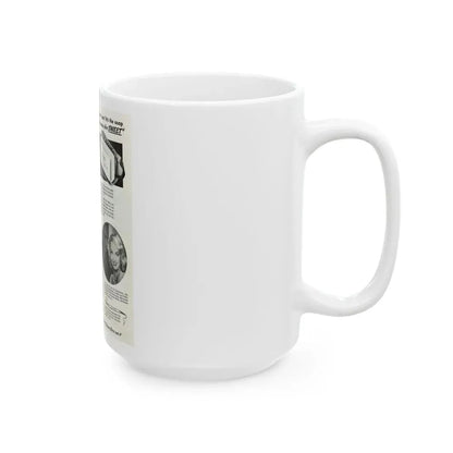 Paulette Goddard #162 - Shampoo Add (Vintage Female Icon) White Coffee Mug - Go Mug Yourself