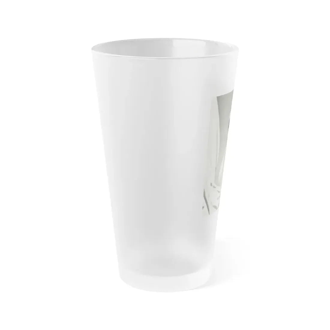 Paulette Goddard #163 (Vintage Female Icon) Frosted Pint Glass 16oz - Go Mug Yourself