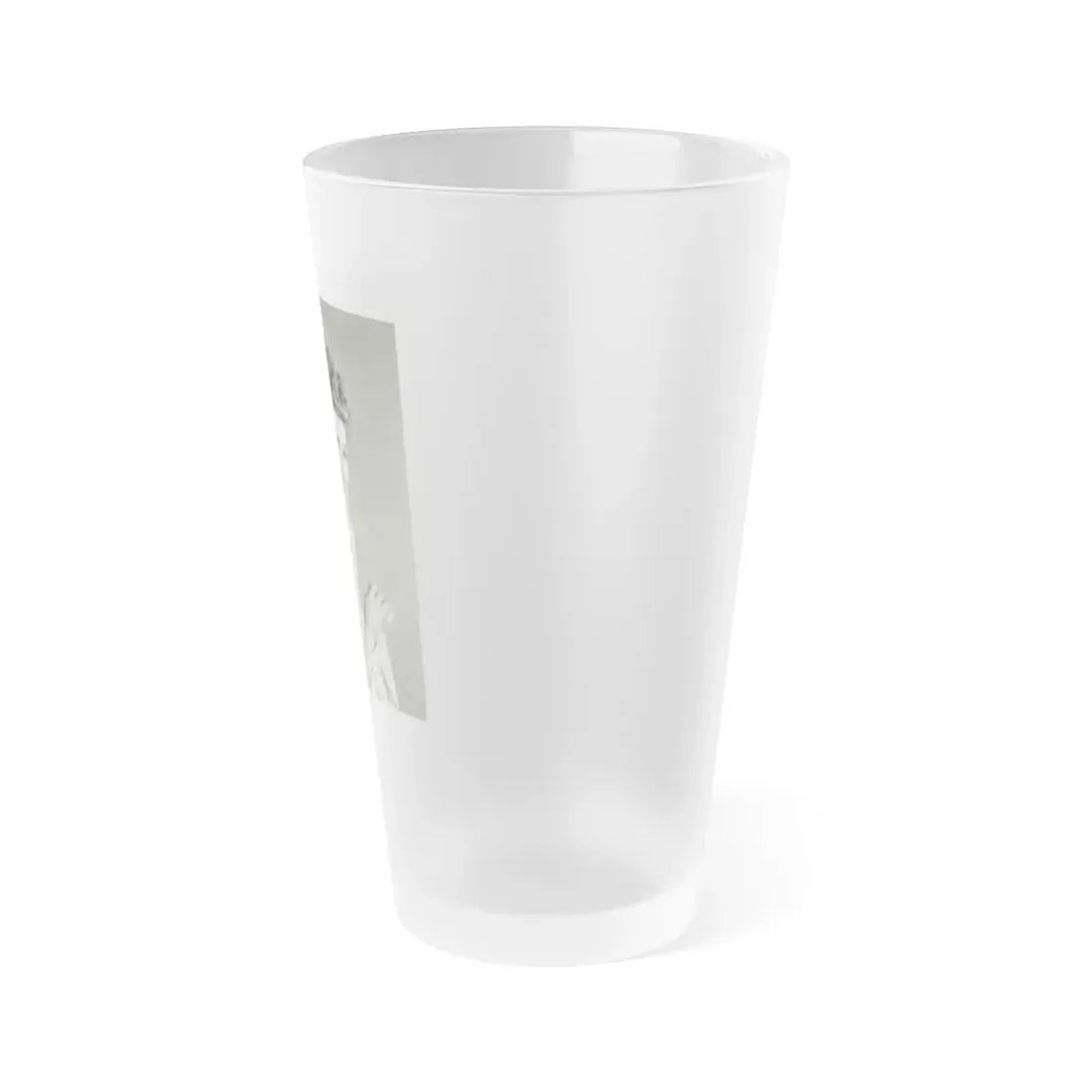 Paulette Goddard #163 (Vintage Female Icon) Frosted Pint Glass 16oz - Go Mug Yourself