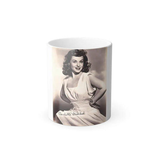 Paulette Goddard #173 (Vintage Female Icons) Color Changing Mug 11oz-11oz-Go Mug Yourself