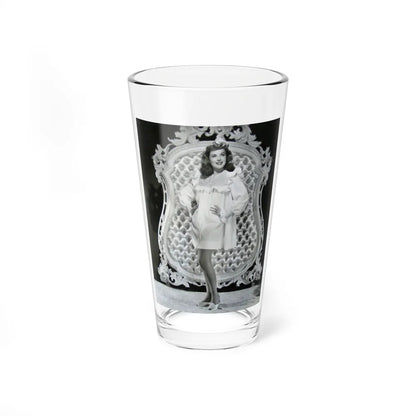 Paulette Goddard #186 (Vintage Female Icon) Pint Glass 16oz-16oz-Go Mug Yourself