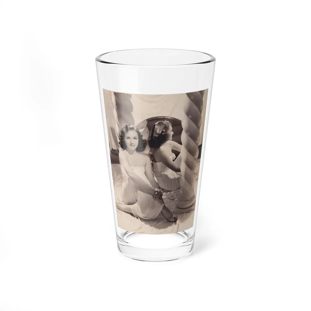 Paulette Goddard #187 (Vintage Female Icon) Pint Glass 16oz-16oz-Go Mug Yourself