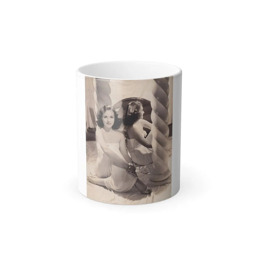 Paulette Goddard #187 (Vintage Female Icons) Color Changing Mug 11oz-Go Mug Yourself