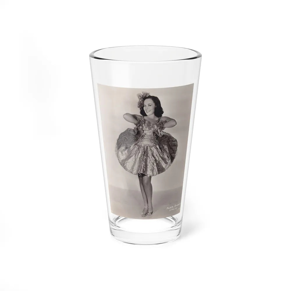 Paulette Goddard #191 (Vintage Female Icon) Pint Glass 16oz-16oz-Go Mug Yourself