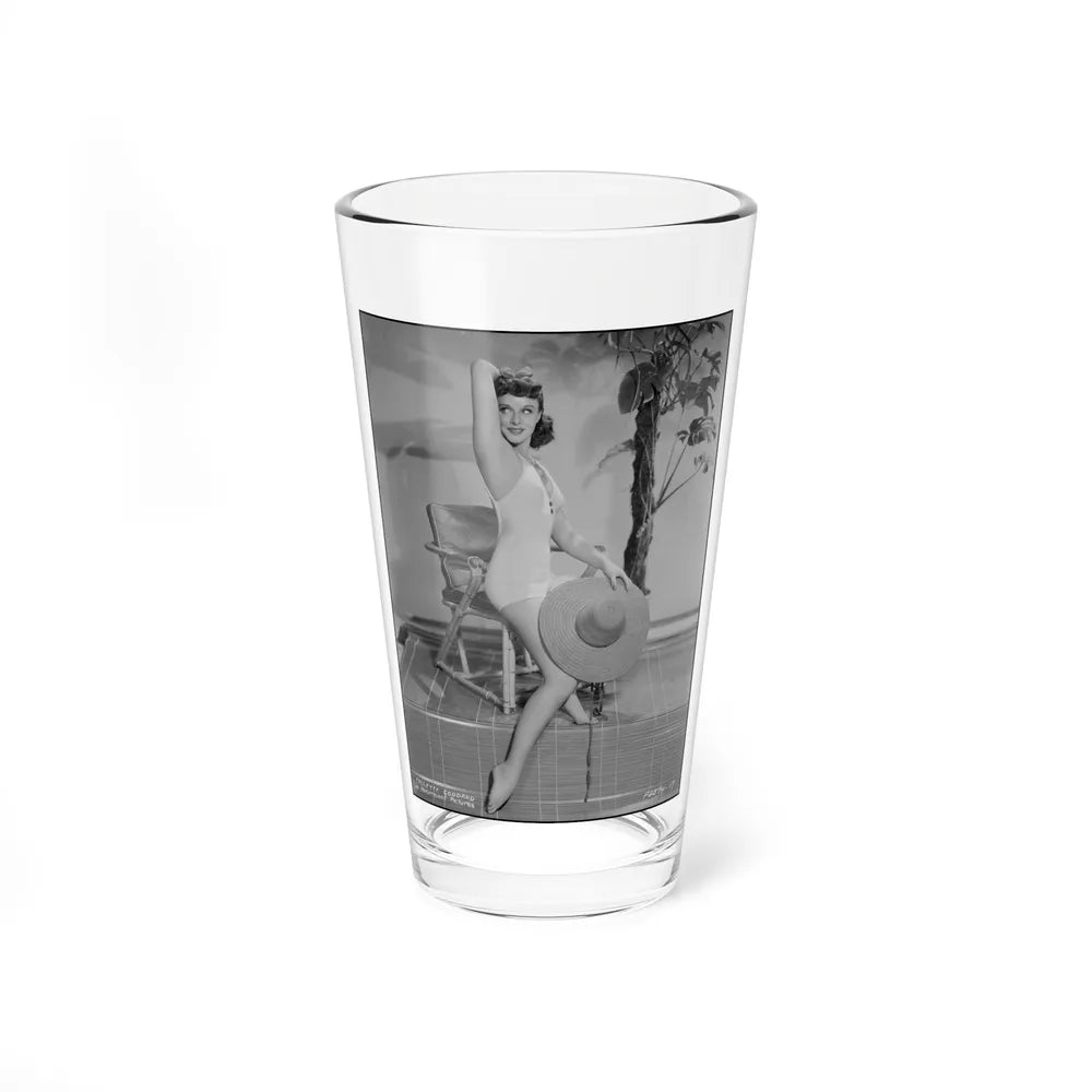 Paulette Goddard #192 (Vintage Female Icon) Pint Glass 16oz-16oz-Go Mug Yourself