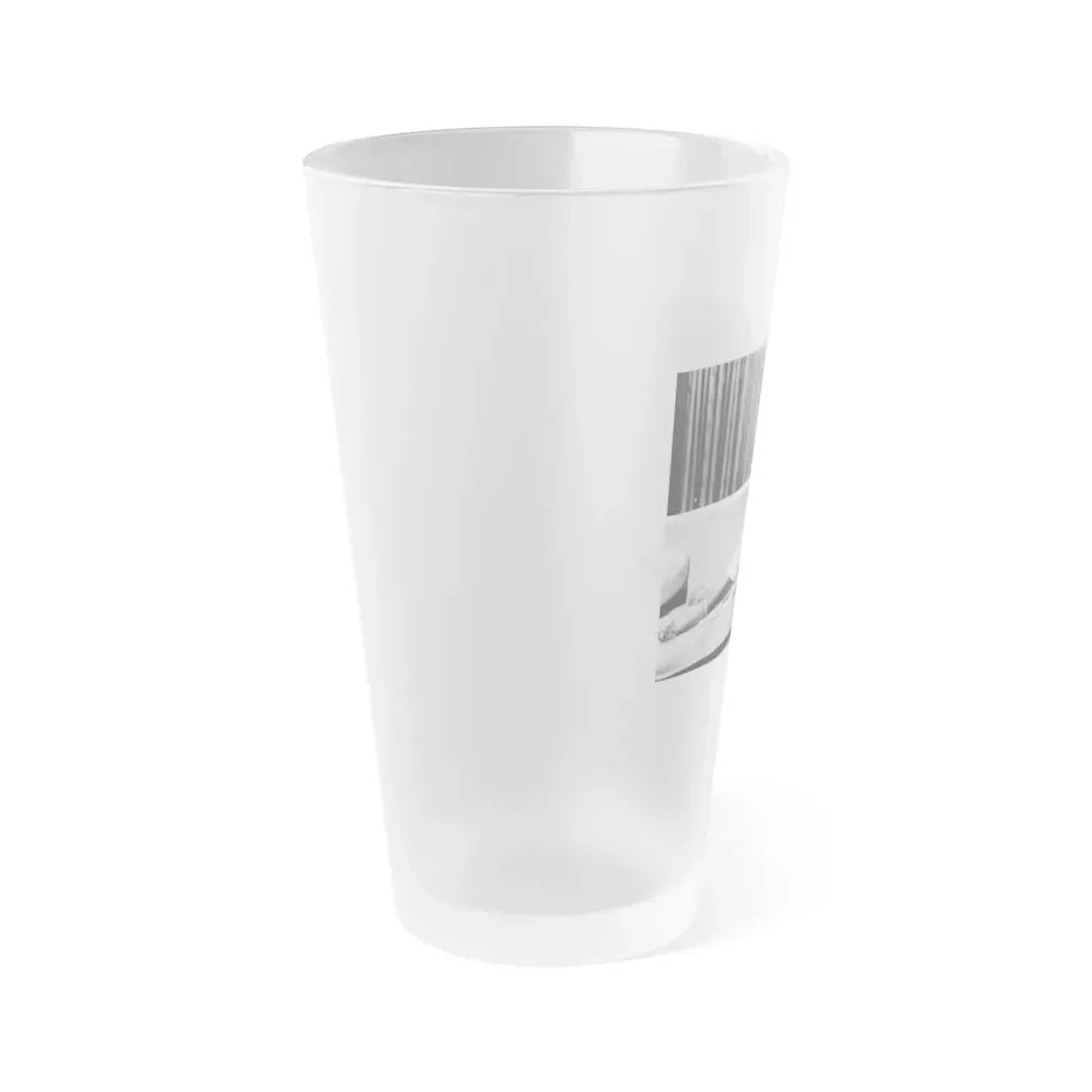 Paulette Goddard #195 (Vintage Female Icon) Frosted Pint Glass 16oz - Go Mug Yourself