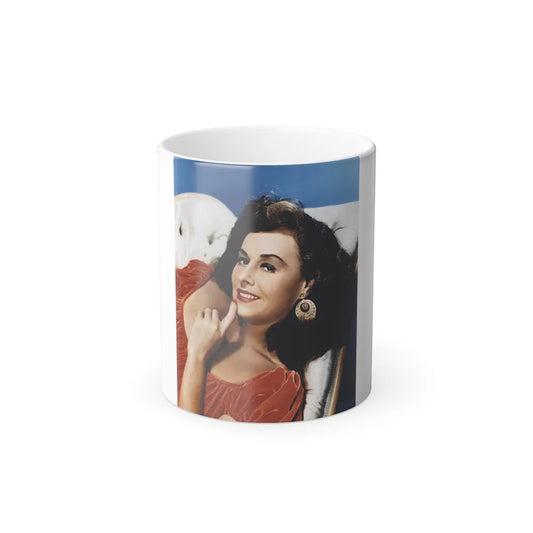 Paulette Goddard #199 (Vintage Female Icons) Color Changing Mug 11oz-Go Mug Yourself