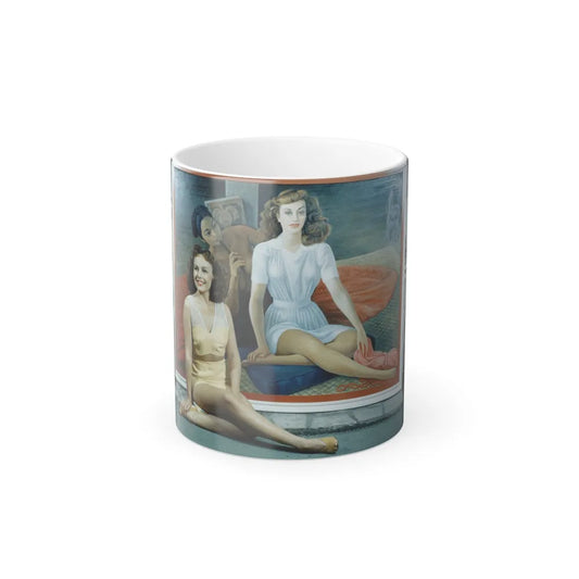 Paulette Goddard #59 (Vintage Female Icons) Color Changing Mug 11oz-Go Mug Yourself