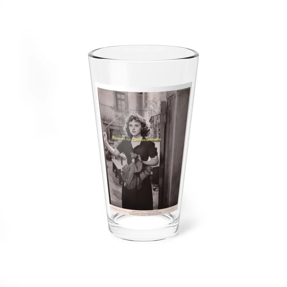 Paulette Goddard #71 (Vintage Female Icon) Pint Glass 16oz-16oz-Go Mug Yourself