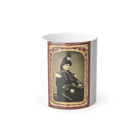 Pauline Cushman in Military-Style Costume (U.S. Civil War) Color Changing Coffee Mug 11oz-11oz-Go Mug Yourself