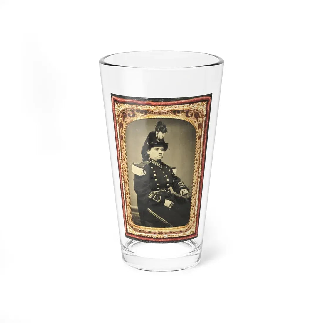 Pauline Cushman In Military-Style Costume (U.S. Civil War) Pint Glass 16oz 16oz - Go Mug Yourself