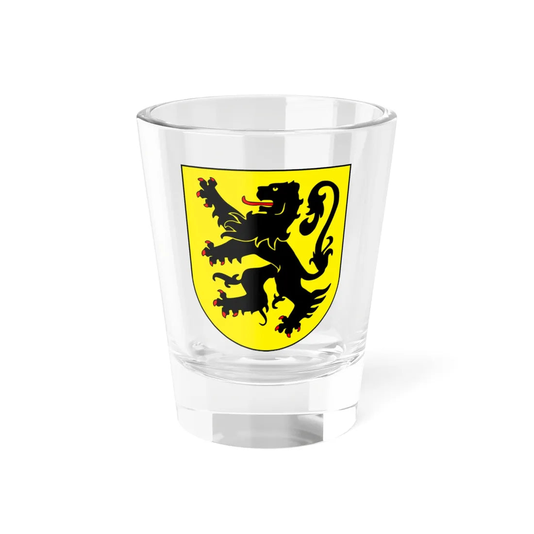 Pausa coat of arms (Germany) (Coat of Arms) Shot Glass 1.5oz 1.5oz - Go Mug Yourself