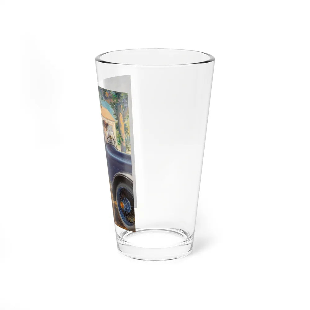 Pausing for Refreshments (Magazine Illustration) Pint Glass 16oz-Go Mug Yourself