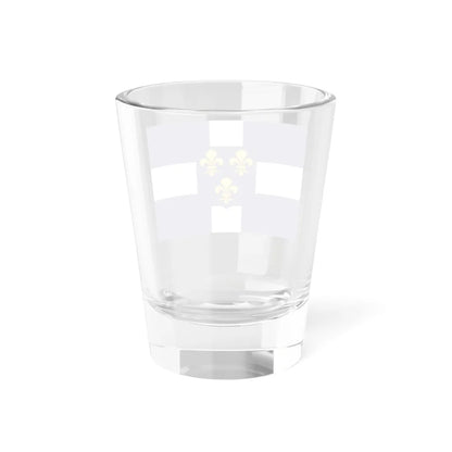 Pavillon de la marine marchande du Royaume de France 1661-1689 (France) Shot Glass 1.5oz - Go Mug Yourself