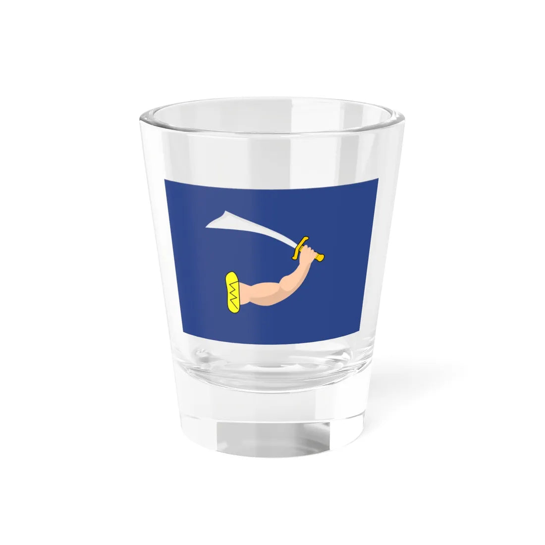 Pavillon de la Régence dAlger XVIIe-XVIIIe siècles A9 (Algeria) Shot Glass 1.5oz 1.5oz - Go Mug Yourself