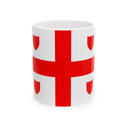 Pavillon de Narbonne (Belgium) White Coffee Mug 11oz - Go Mug Yourself