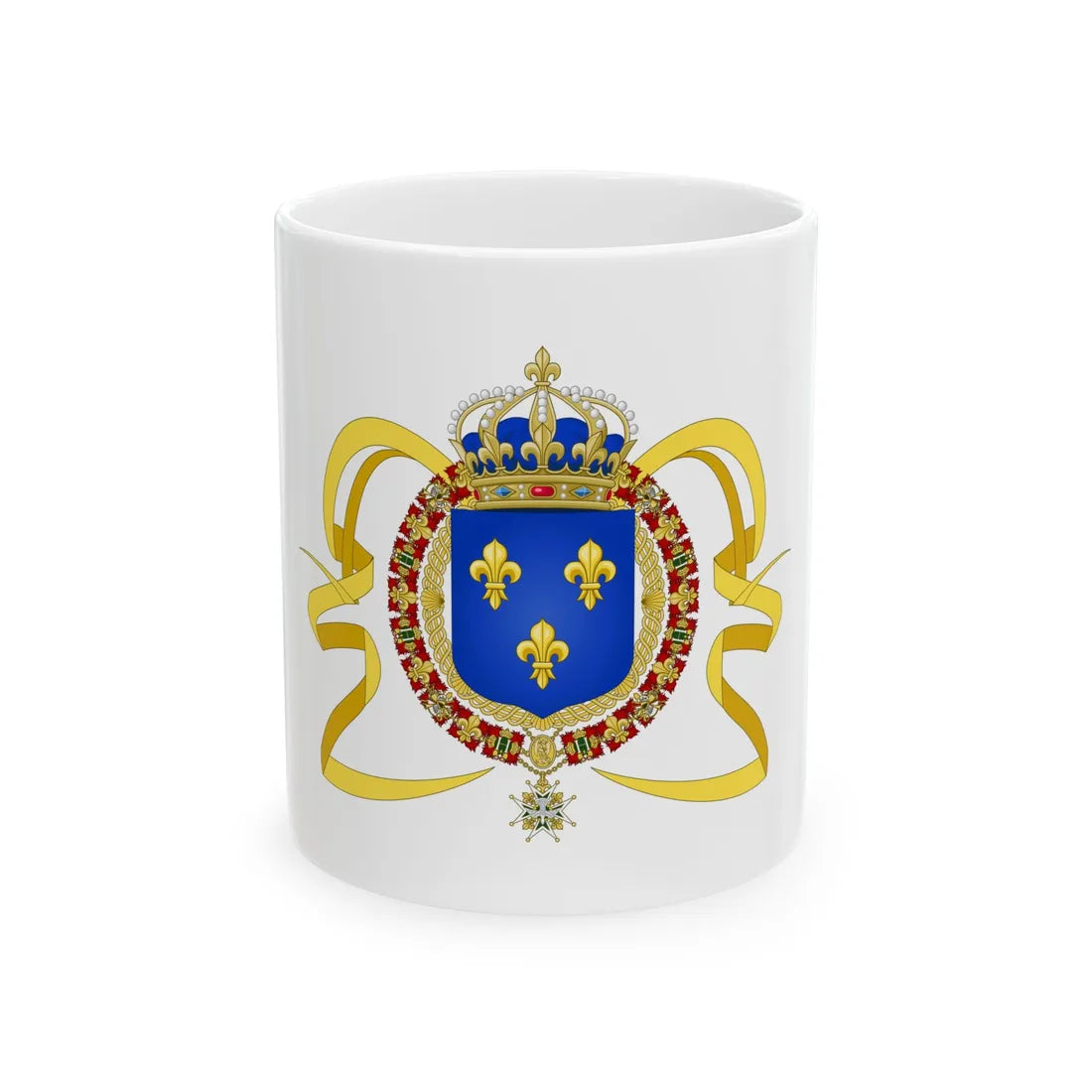 Pavillon LouisXIV (France) White Coffee Mug 11oz - Go Mug Yourself