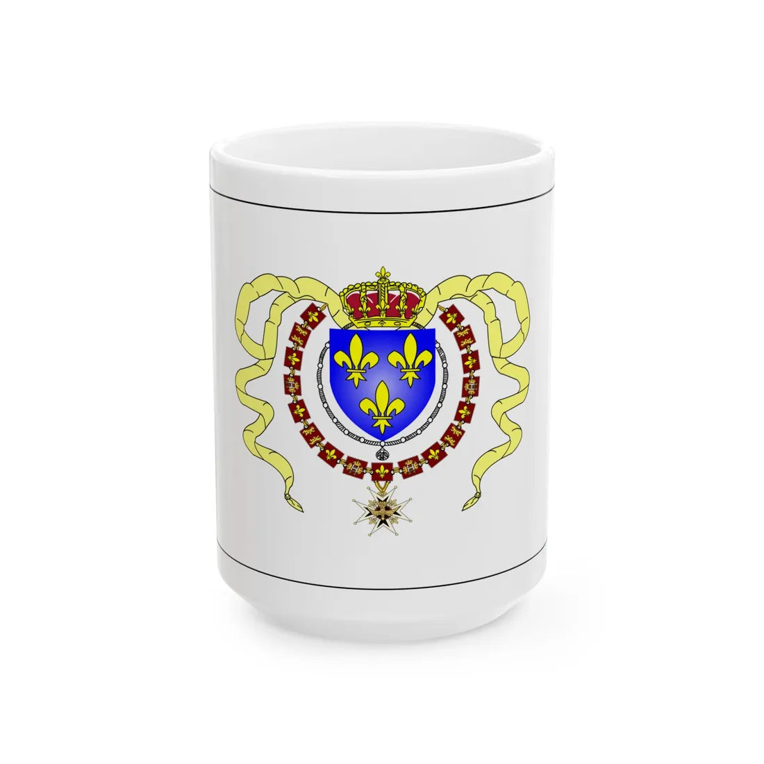 PavillonLouisXIV (France) White Coffee Mug 15oz - Go Mug Yourself
