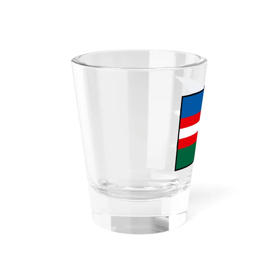 Pavlova Ves Liptovsky Mikulas Flag (Slovakia) Shot Glass 1.5oz - Go Mug Yourself