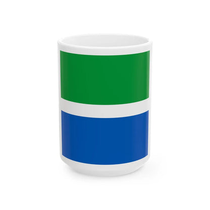Pavlysh flag (Ukraine) White Coffee Mug 15oz - Go Mug Yourself