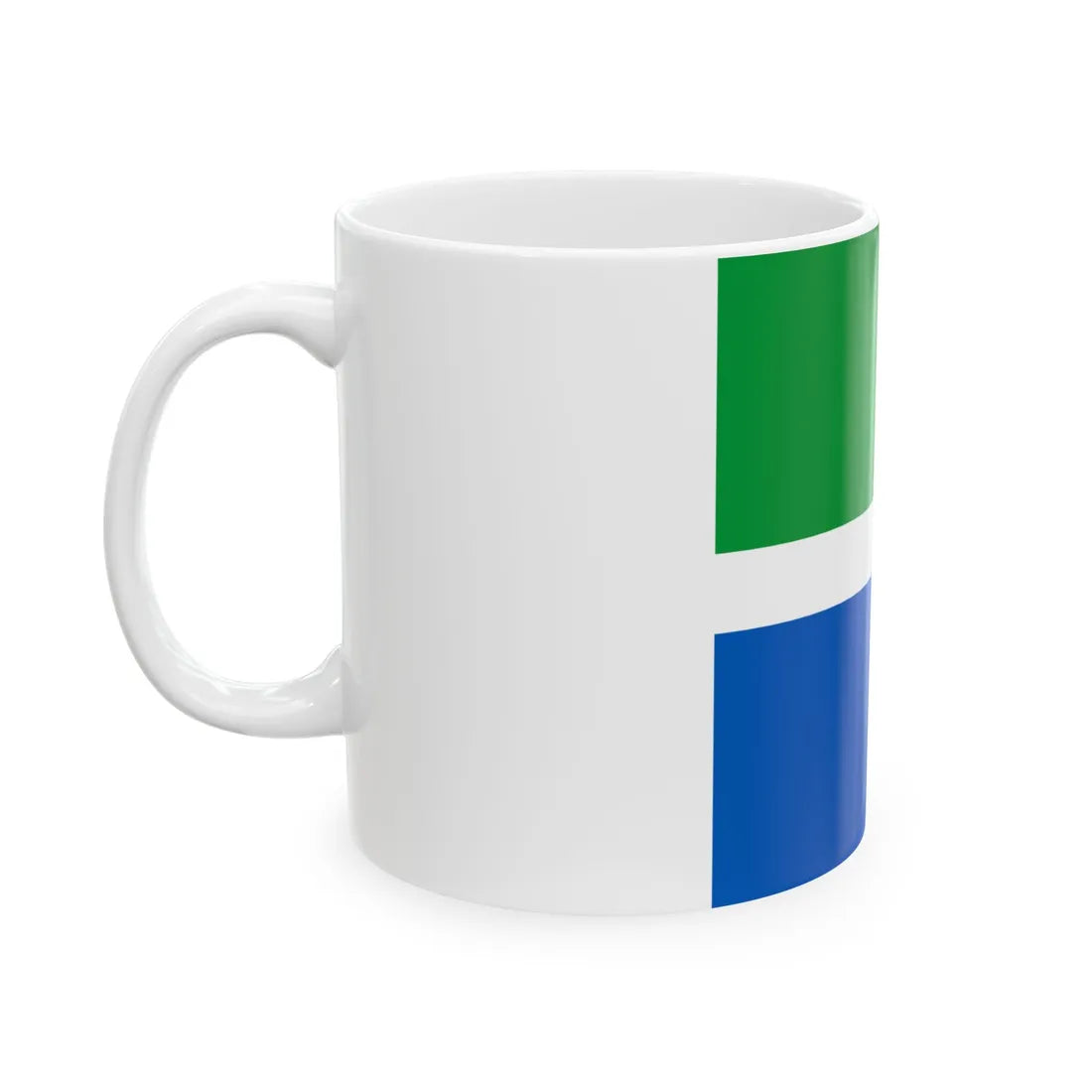 Pavlysh flag (Ukraine) White Coffee Mug - Go Mug Yourself