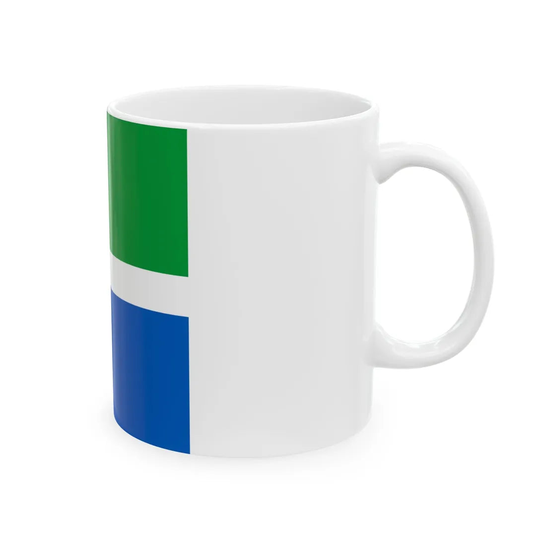 Pavlysh flag (Ukraine) White Coffee Mug - Go Mug Yourself